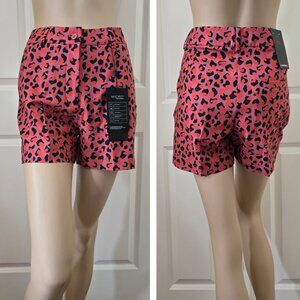 J. Lindeberg Gwen Printed Golf Short Size 27 Faded Rose Animal
